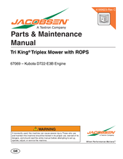 Jacobsen Tri King Service Manual