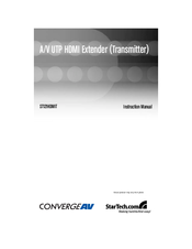StarTech.com ST121HDMIT Instruction Manual