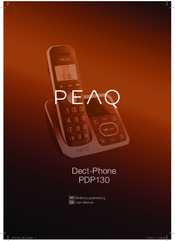 Peaq PDP130 User Manual