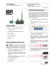 ION Gateway Quick Start Manual