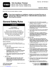 Toro 51487 Manuals | ManualsLib