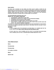 TGB BH1 50 C.C. User Manual