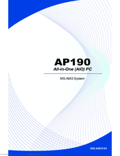MSi AP190 User Manual