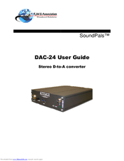 RJM SoundPals DAC-24 User Manual