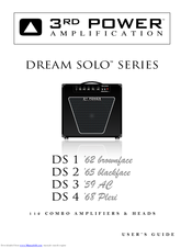 3rd Power DS 1 '62 Brownface User Manual