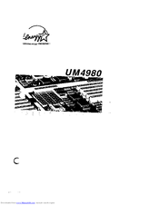 ECS UM4980 User Manual