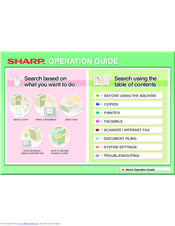 Sharp MX-C312 Operation Manual