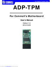 Commell ADP-TPM User Manual