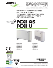 AERMEC FCXI 20 AS Use And Installation  Manual