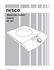 Nesco Solarist NC 501 User Manual