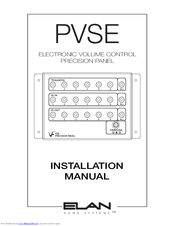 Elan PVSE Installation Manual