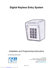 Linear AccessKey Installation And Programming Instructions