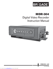 Brigade MDR-304 Instruction Manual