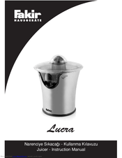 Fakir Lucra Instruction Manual