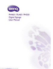 Benq PH460 User Manual
