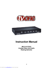 TV One MX-3141CSVA Instruction Manual