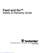 Feedandgo FEED AND GO Safety & Warranty Manual