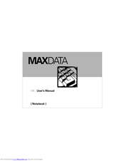 Maxdata Notebook User Manual