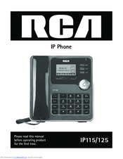 RCA IP115 User Manual
