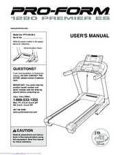 Pro-Form 1280 Premier ES User Manual