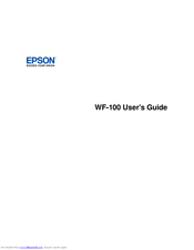 epson wf 100 printer software download