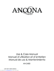 Ancona F6IT36*1 Use & Care Manual