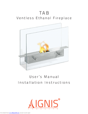 Ignis TAB User's Manual & Installation Instructions