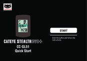 Cateye Stealth EVO+ CC-GL51 Quick Start Manual