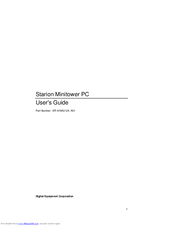 Digital Equipment Starion Minitower PC 919 User Manual