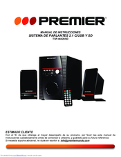 Premier TSP-4912USDB Instruction Manual