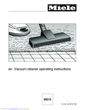 Miele SEB234L Operating Instructions Manual