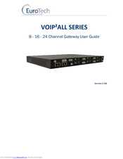EuroTech Communication VOIP2 ALL SERIES User Manual