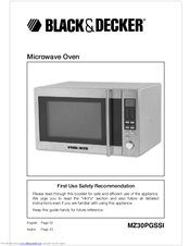 Black & Decker MZ30PGSSI User Manual