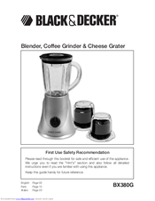 Black & Decker BX380G User Manual