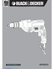 Black & Decker BPDH5510 User Manual