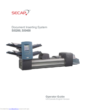 Secap SI5400 Operator's Manual