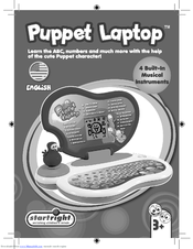 Startright Puppet Laptop User Instruction Manual