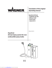 WAGNER AquaCoat AirCoat GM 5000EACW Operating Manual