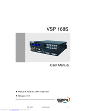 RGBlink VSP 168S User Manual