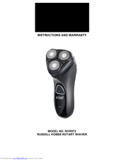 Russell Hobbs RHRS72 Instructions And Warranty