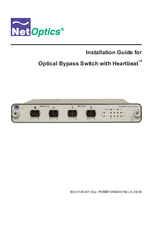 Net Optics BPO-HBSX-SC/LC Instruction Manual