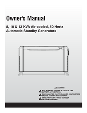 Generac Power Systems 0j2083 Owner's Manual