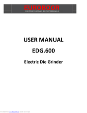 Euroboor EDG.600 User Manual