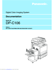 Panasonic WORKIO DP-C106 Documentation