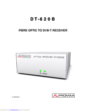 Promax DT-620B User Manual