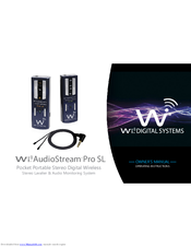 Wi Digital Systems AudioStream Pro SL Owner's Manual