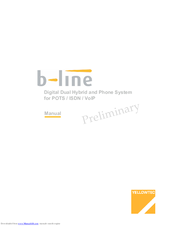 Yellowtec b-line Manual