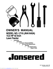 Jonsered JNA1642A Owner's Manual