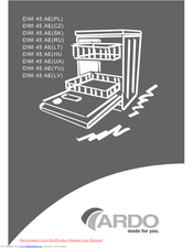 Ardo DWI 45 AE Manual