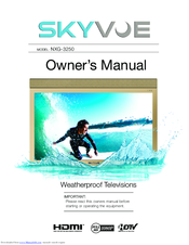 skyvoe NXG-6560-DS Owner's Manual